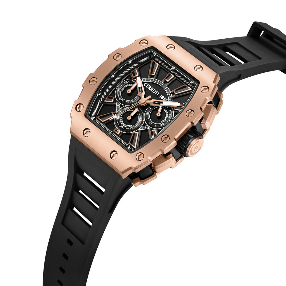 Men Gubbio Black Watch