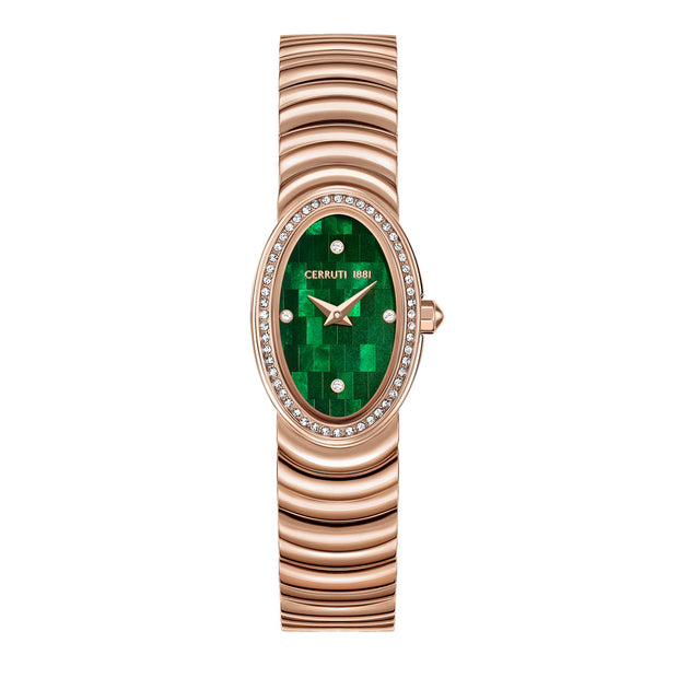 ساعة نورسيا الخضراء النسائية 