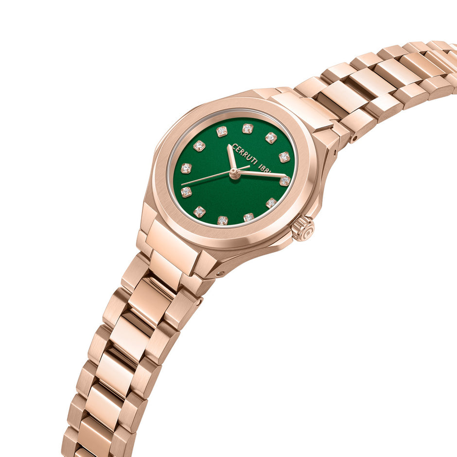 Women Lucardo Rose Gold Watch