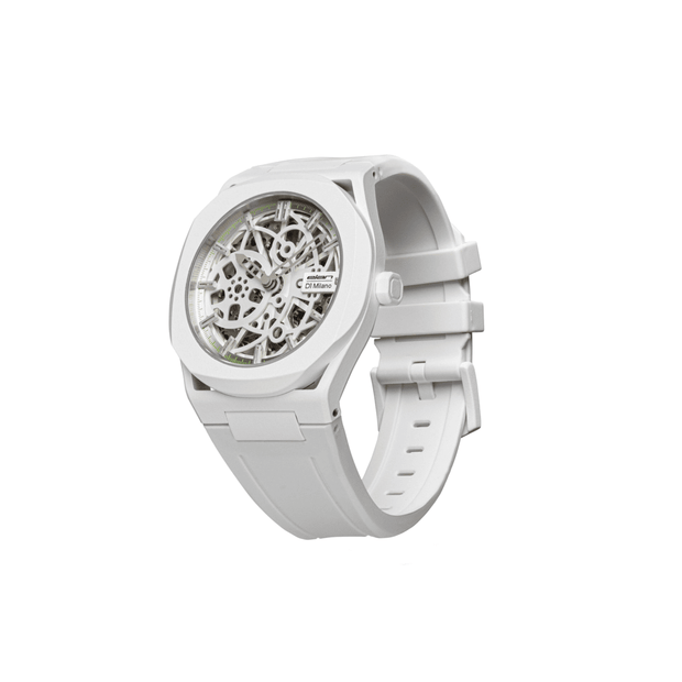 Men Elan White Watch