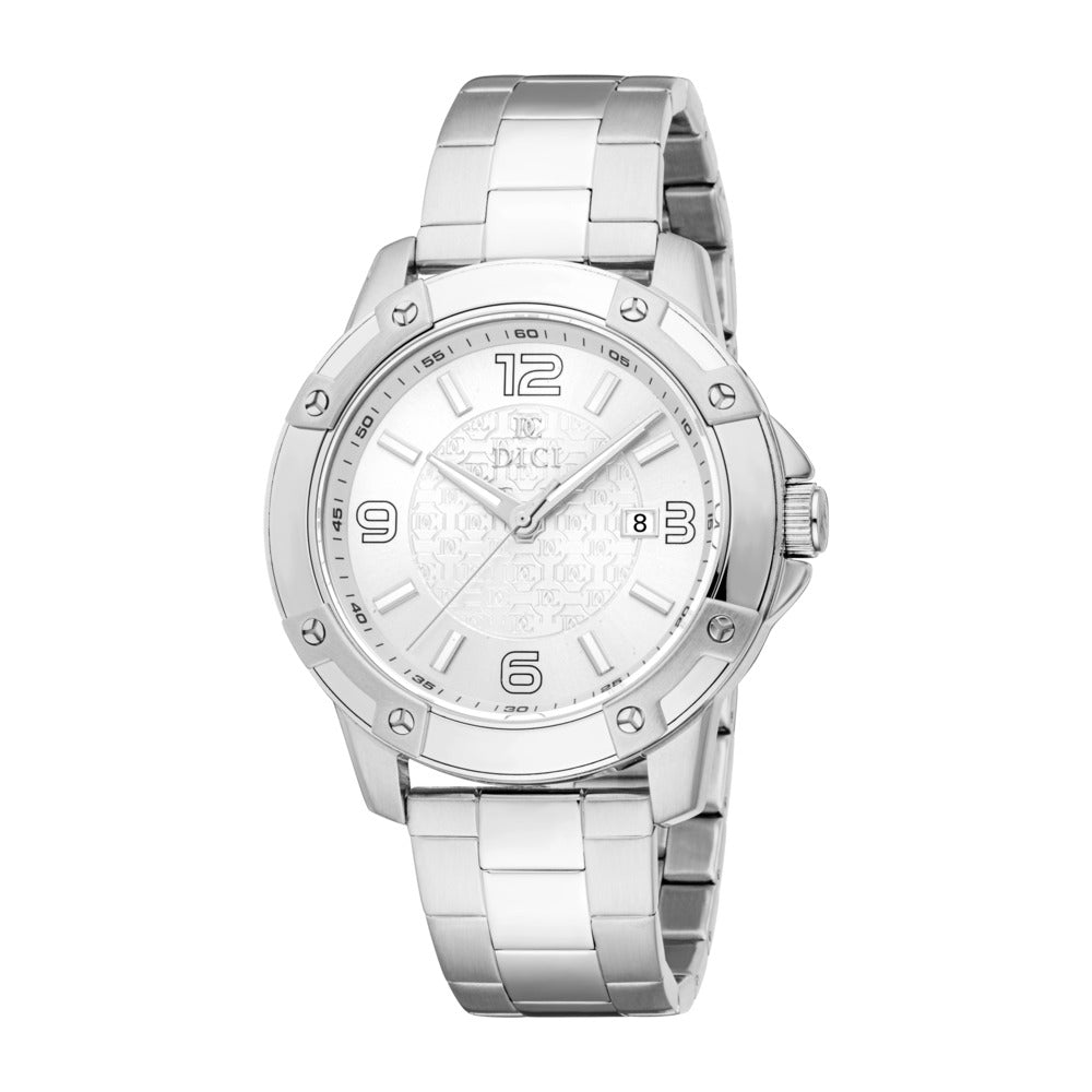 Men Mattia Silver 42mm Watch