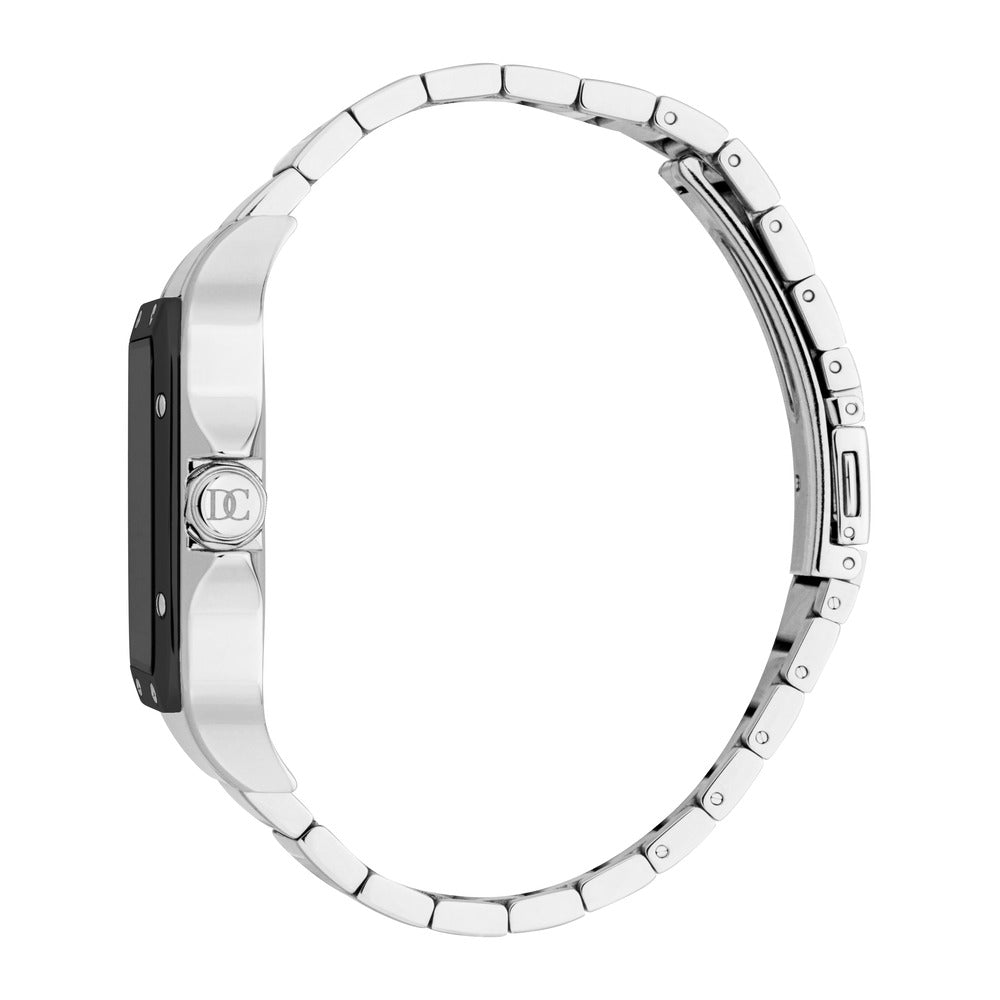 Men Gents Silver Watch