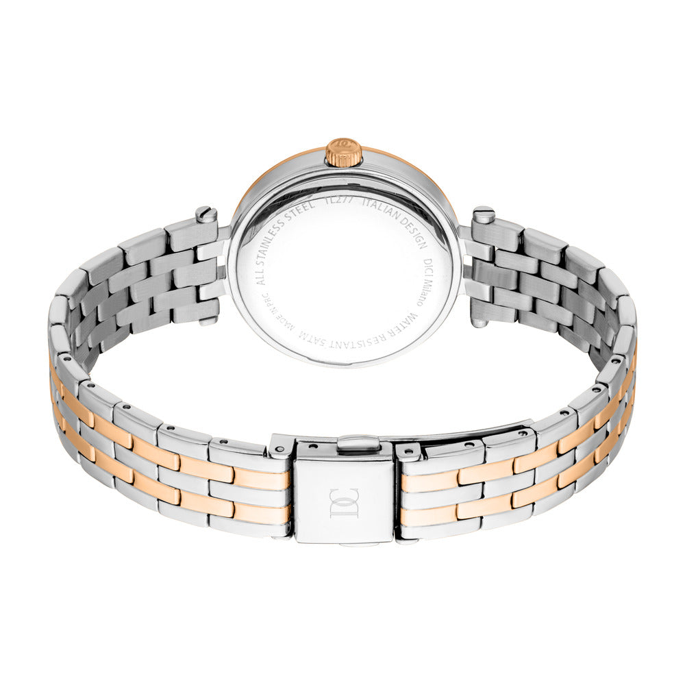 Women Esstential Silver/Rose Gold 25mm Watch