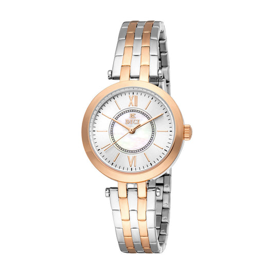 Women Esstential Silver/Rose Gold 25mm Watch