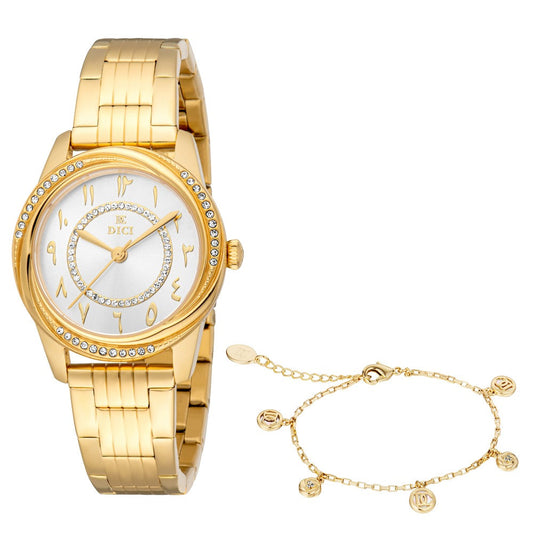 Women Set Silver 25mm Watch