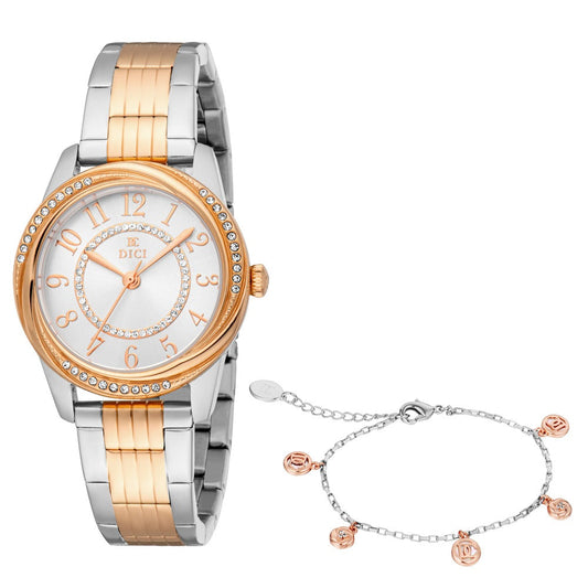 Women Set Silver 25mm Watch