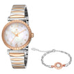 Women Valentines White 27mm Watch Set