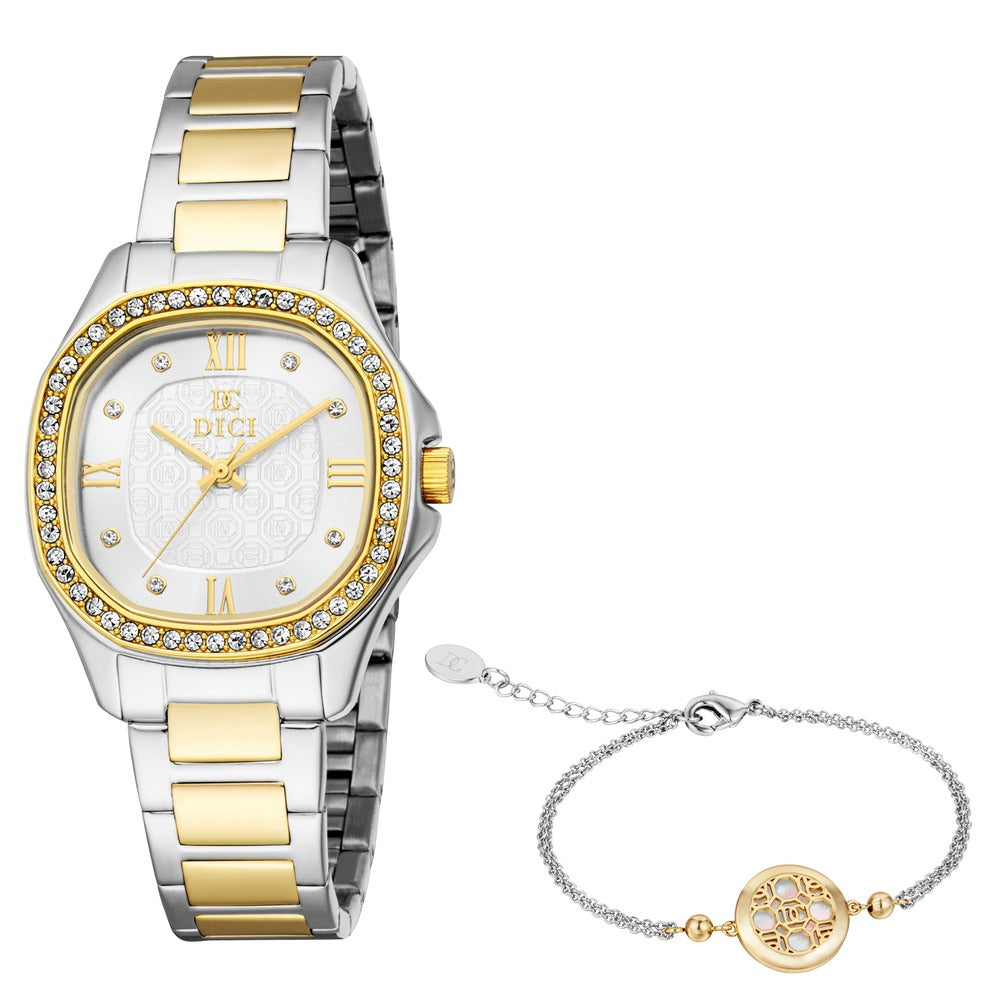 Women Set Silver 26.7mm Watch