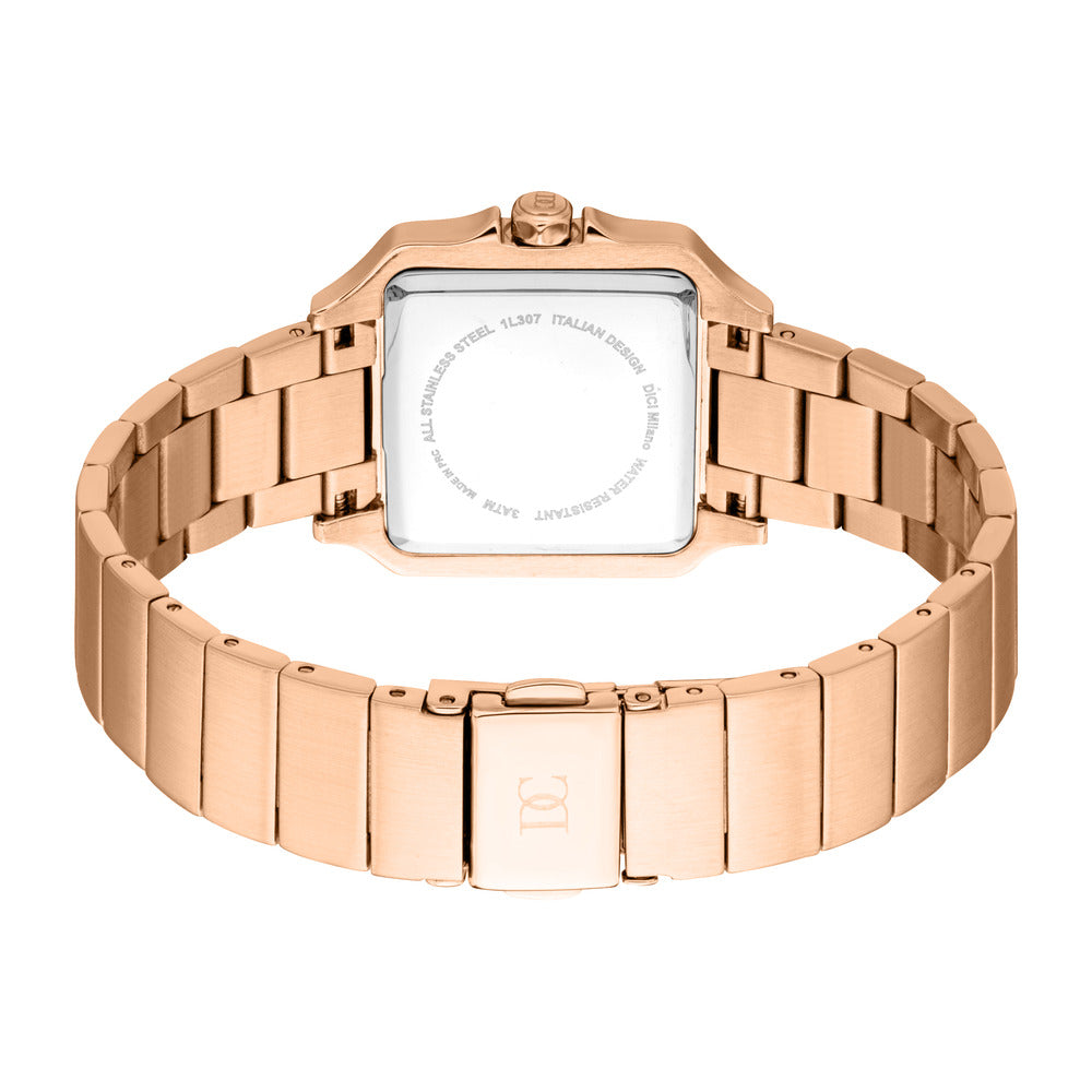 Women Glam Rose Gold Watch