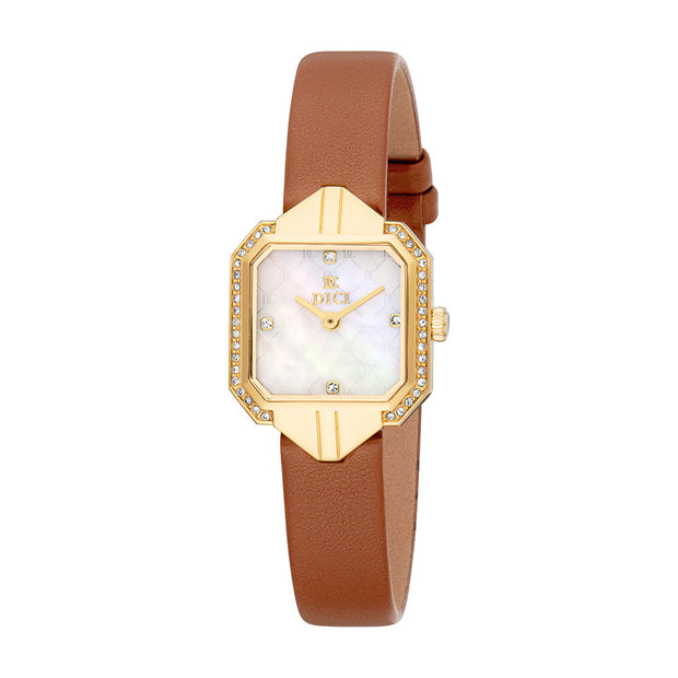Leontina Women Leather Watch