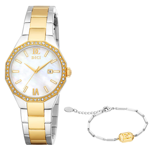 Women Priscilla Two Tone 30mm Watch