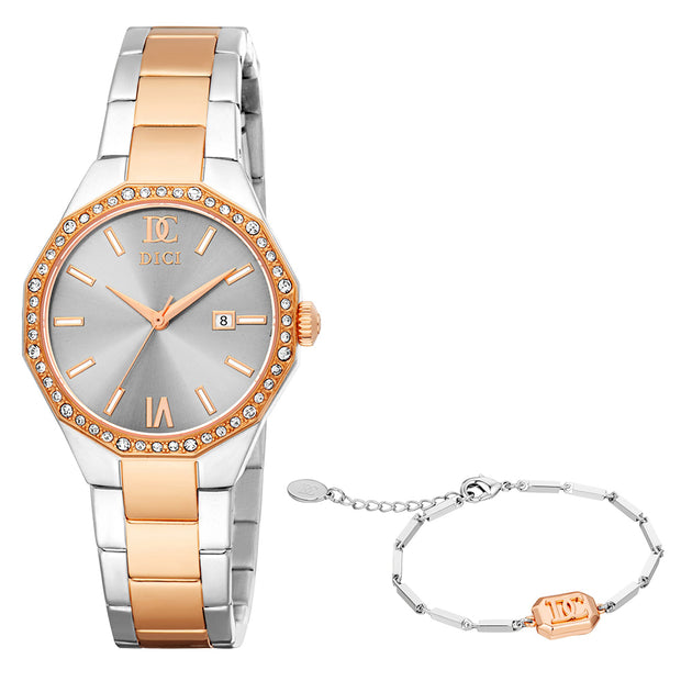Women Priscilla Two Tone 30mm Watch
