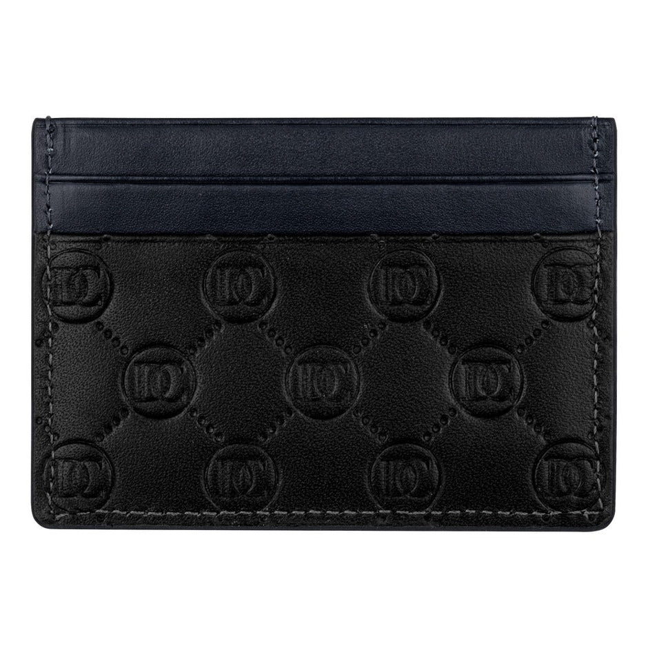 Men Black & Blue Card Holder