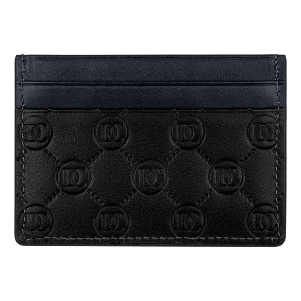 Men Black & Blue Card Holder