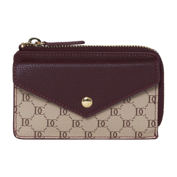 Women Burgundy Card Holder