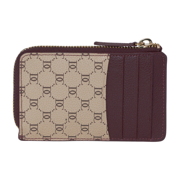 Women Burgundy Card Holder