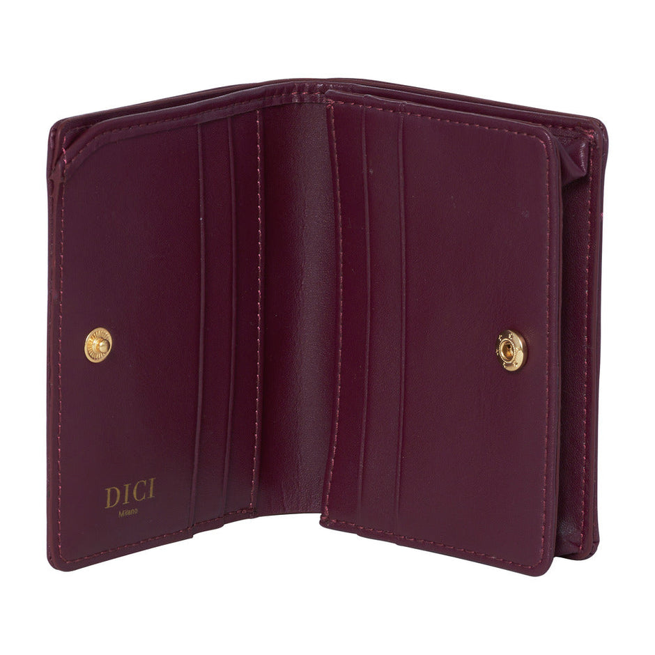 Women Burgundy Card Holder