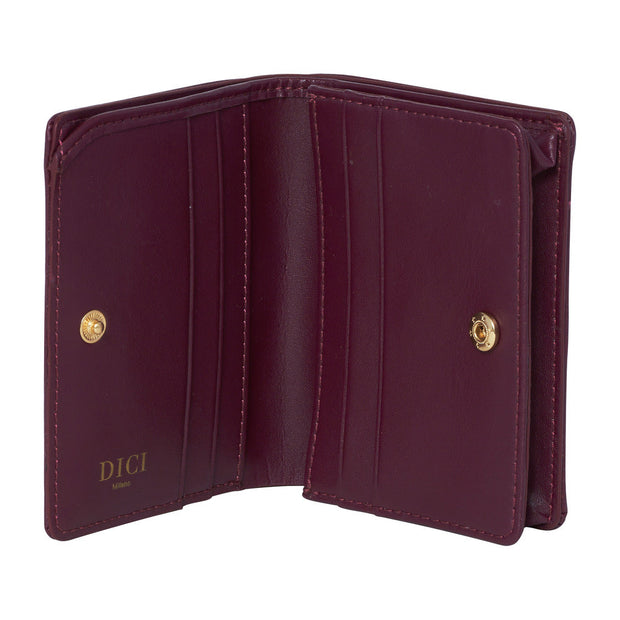 Women Burgundy Card Holder