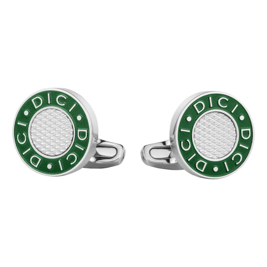 Men Green Cufflinks