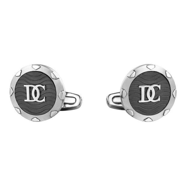 Men Silver / Gun Cufflink