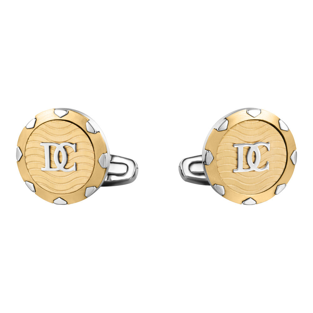Men Silver / Gold Cufflink