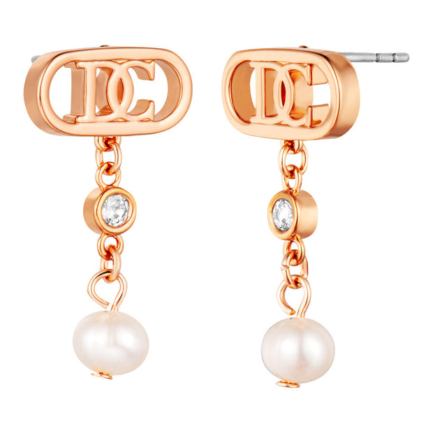 Women Rose Gold Earrings