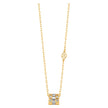 Women Favo Two Tone Necklace