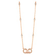 Women Voga Rose Gold Necklace