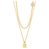 Women Tecla Golden Necklace