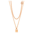 Women Tecla Rose Gold Necklace