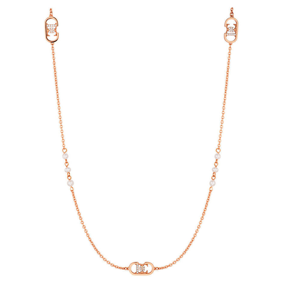 Women Rose Gold Necklace