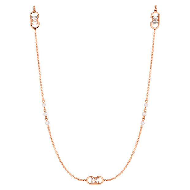 Women Rose Gold Necklace