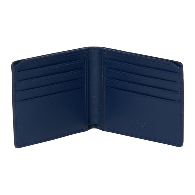 Men Navy Wallet
