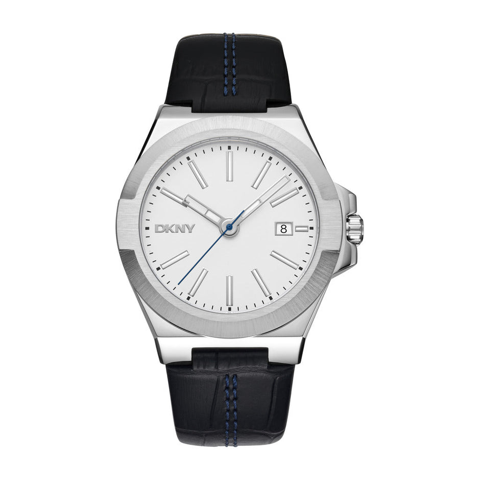 Men Modernist Black 42mm Watch