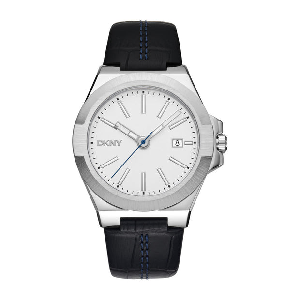 Men Modernist Black 42mm Watch