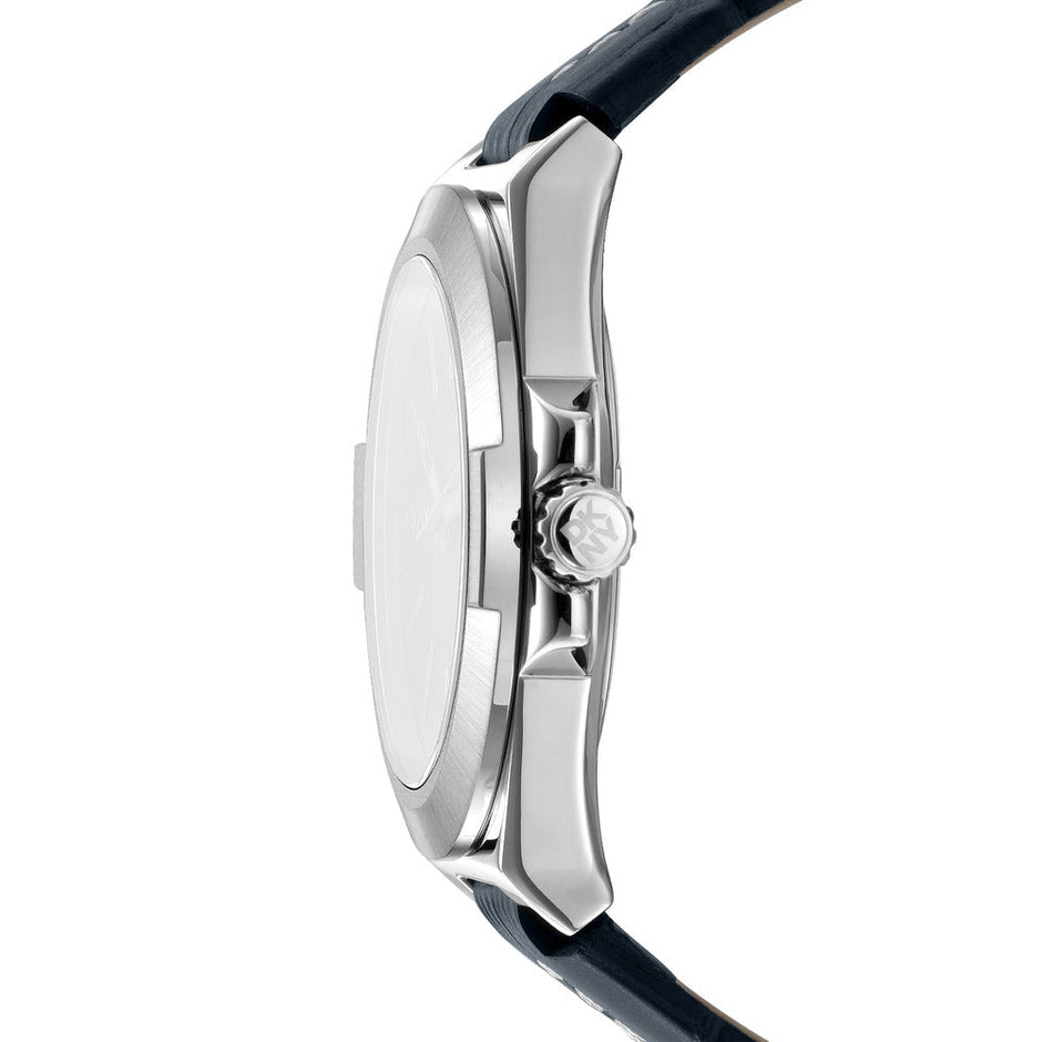 Men Modernist Dark Blue 42mm Watch