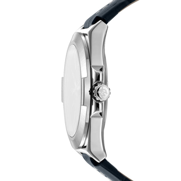Men Modernist Dark Blue 42mm Watch