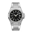 Men Modernist Silver 42mm Watch