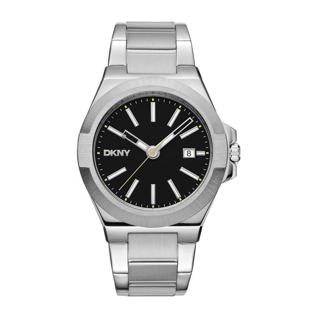 Men Modernist Silver 42mm Watch