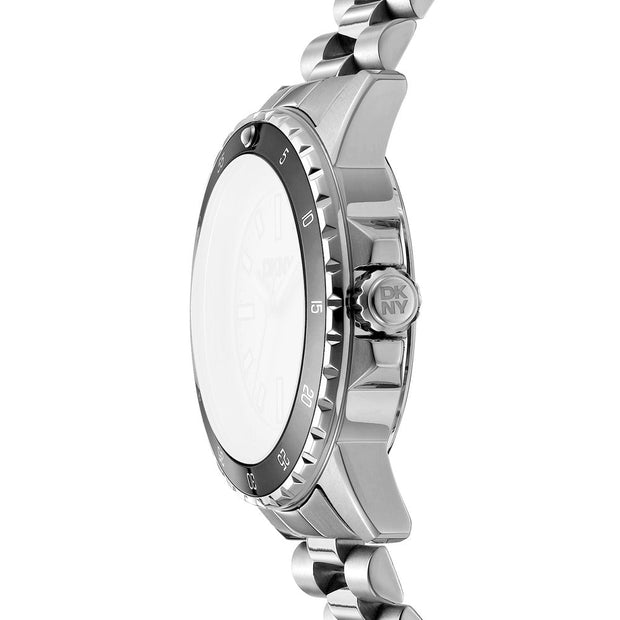 Men Silver 43mm Watch