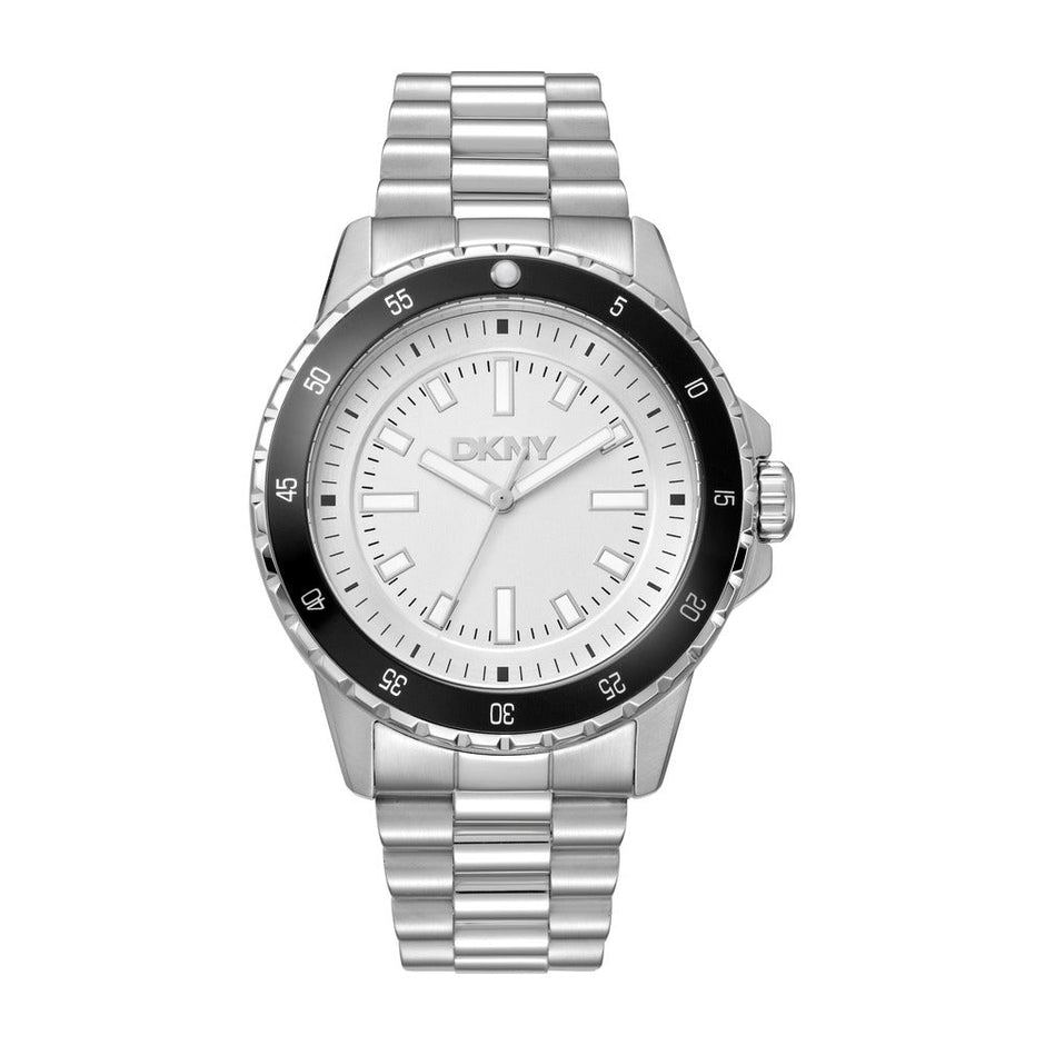 Men Silver 43mm Watch