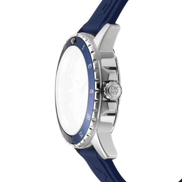 Men Dark Blue 43mm Watch