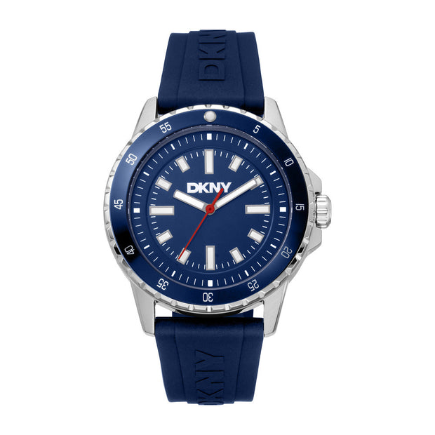 Men Dark Blue 43mm Watch