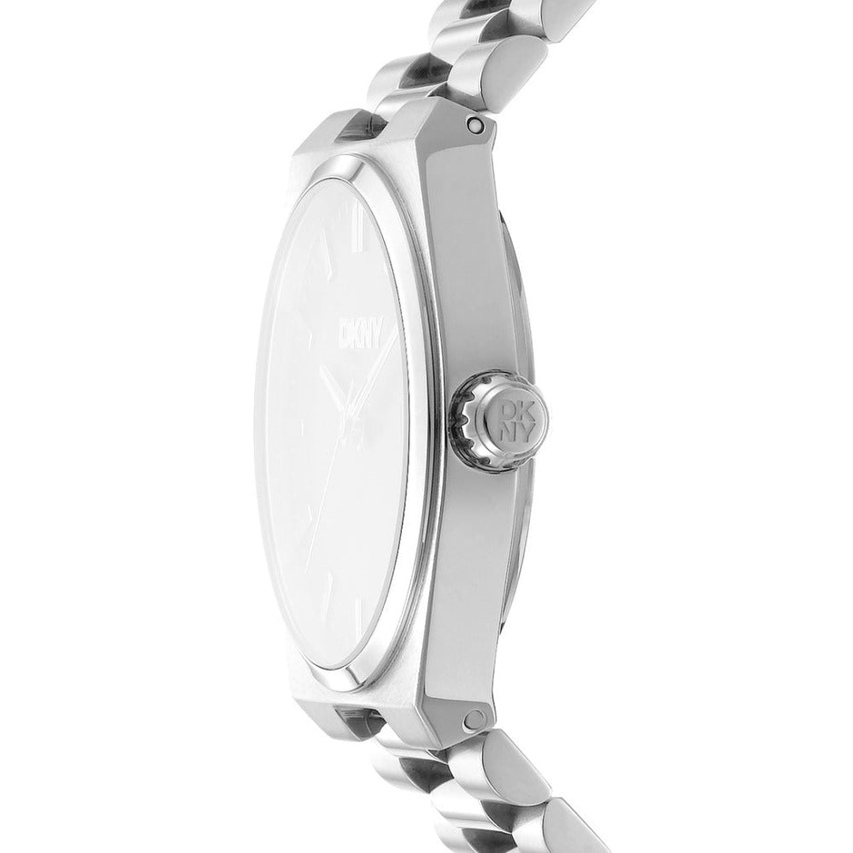 Men Silver 40mm Watch