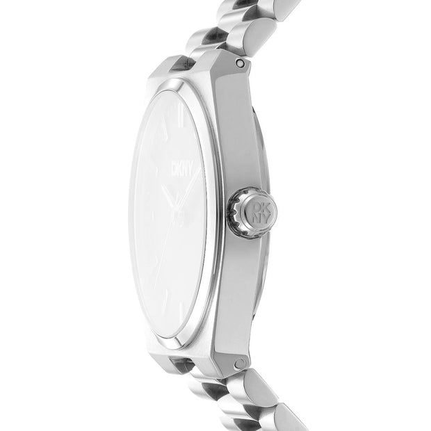 Men Silver 40mm Watch