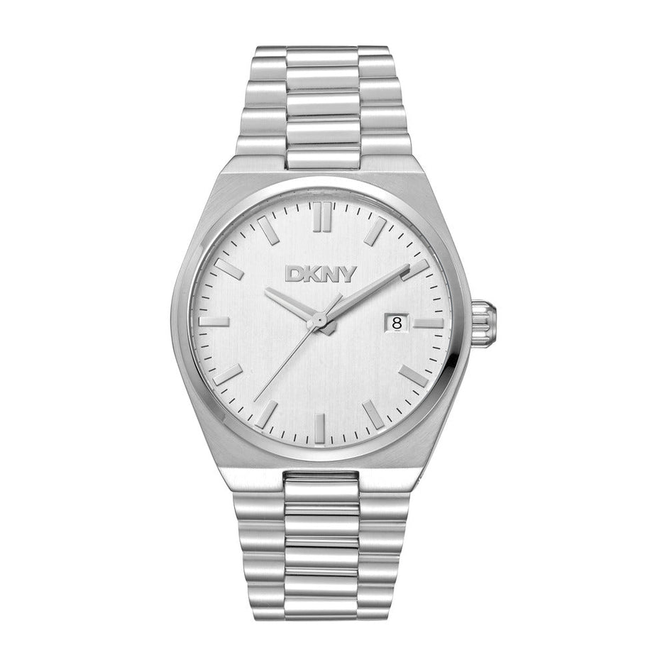 Men Silver 40mm Watch