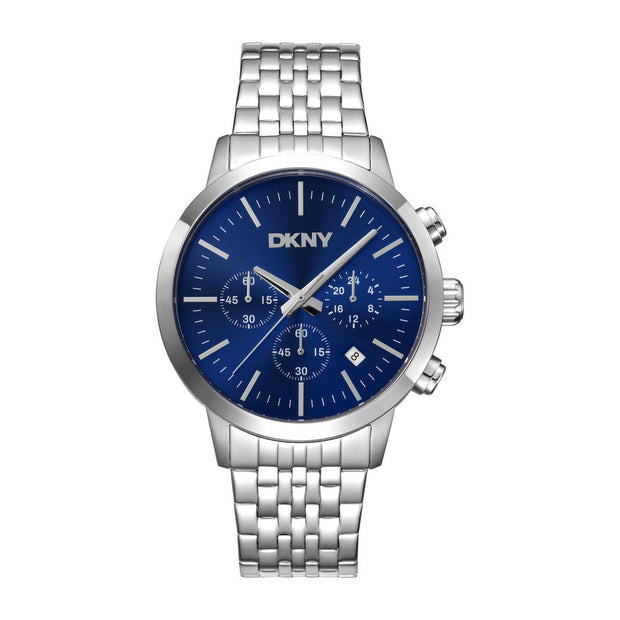 Men Silver 41mm Watch