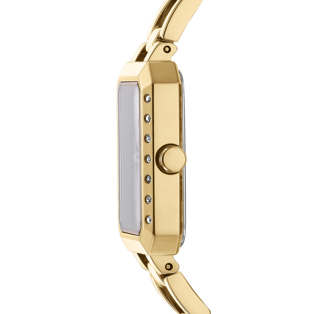 Women Uptown Glitz Gold Watch