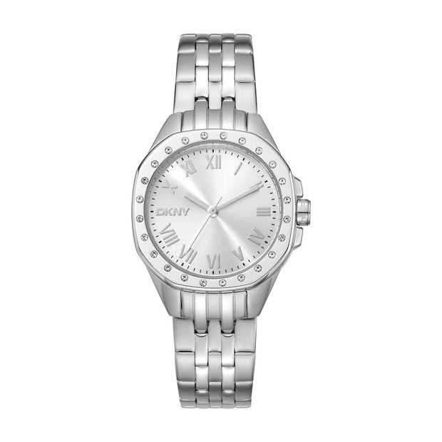 Women Brooklyn Mini Silver Watch