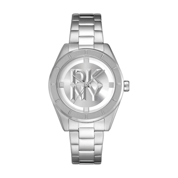 Women Chambers Midi Silver Watch